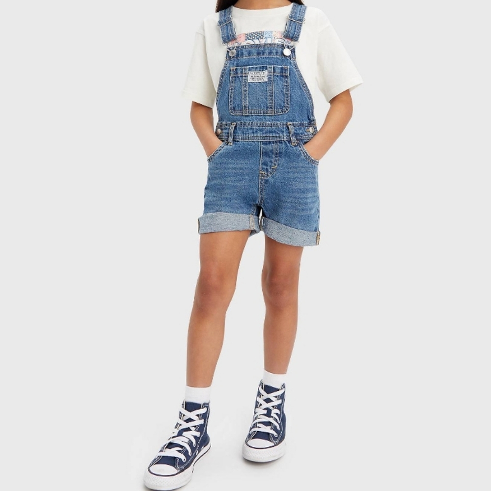 Kids Levis Denim Overalls